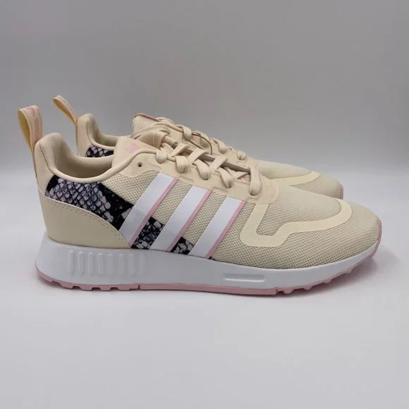 adidas Multix Snakeskin Ecru Tint Pink Womens Shoes
